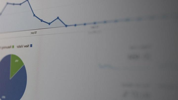 Screenshot of Google Analytics data showing new visitors versus returning visitors